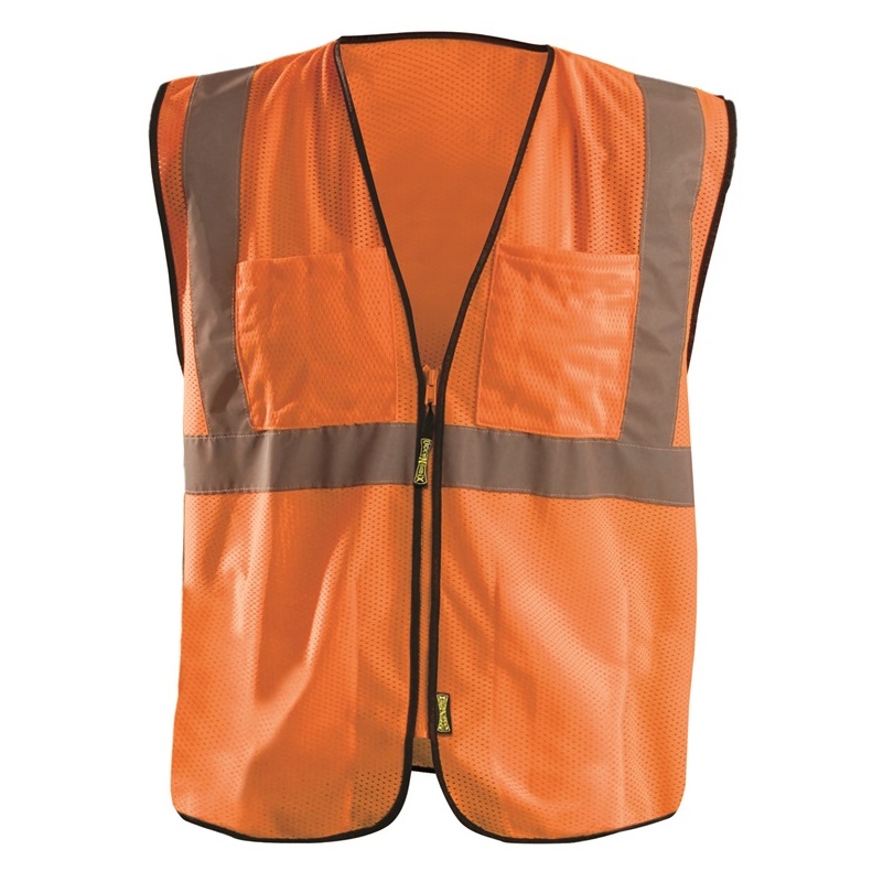 High Visibility Surveyor Mesh Vest in Orange